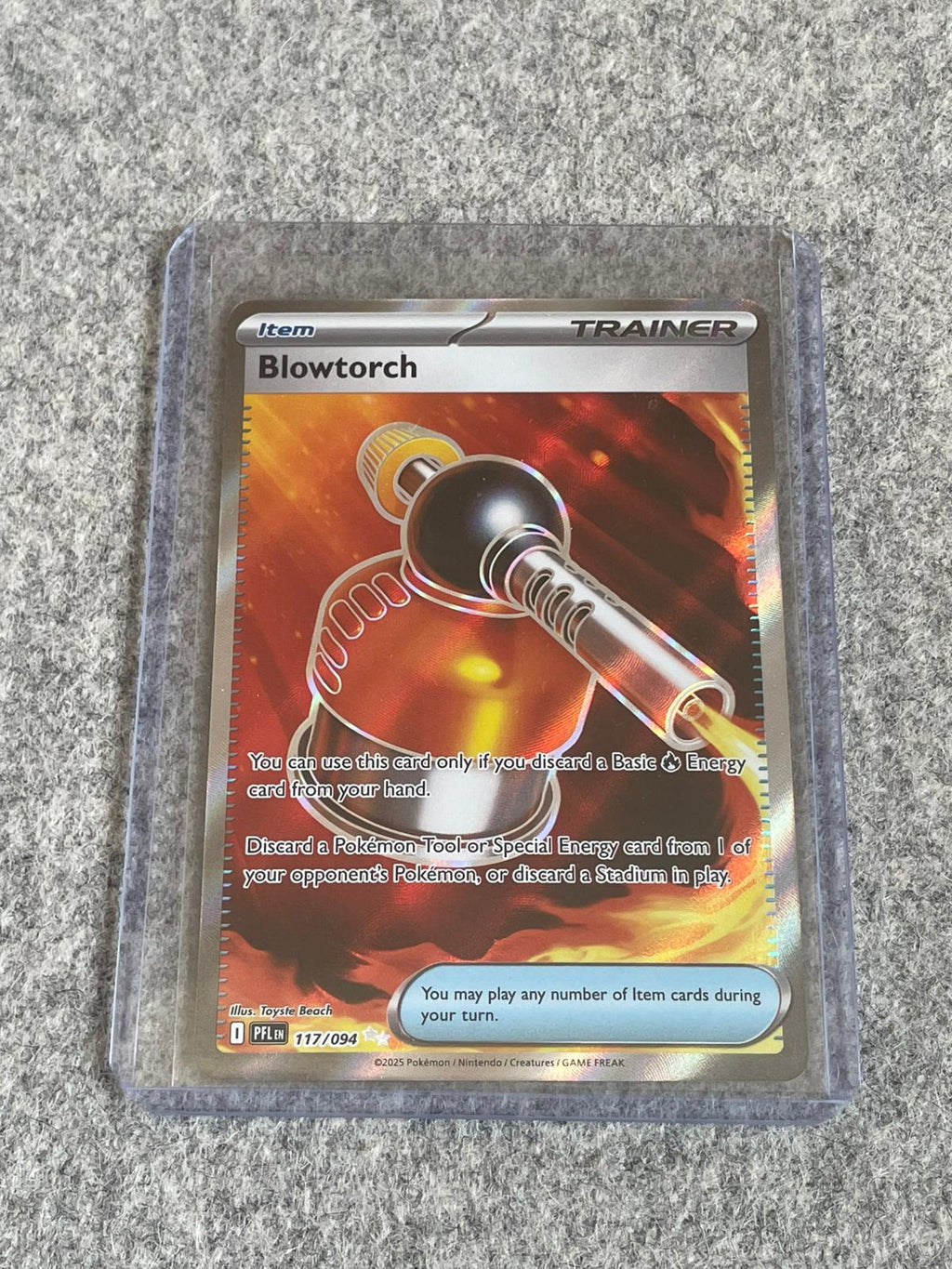 Blowtorch Phantasmal Flames 117/094 Pokemon TCG