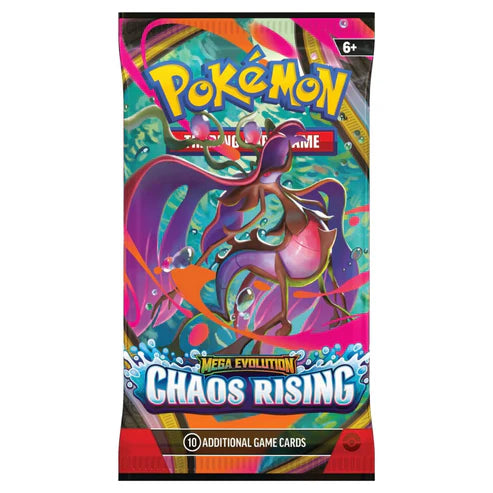 Chaos Rising Booster Pack – Pokémon Mega Evolution kort - Dragalge
