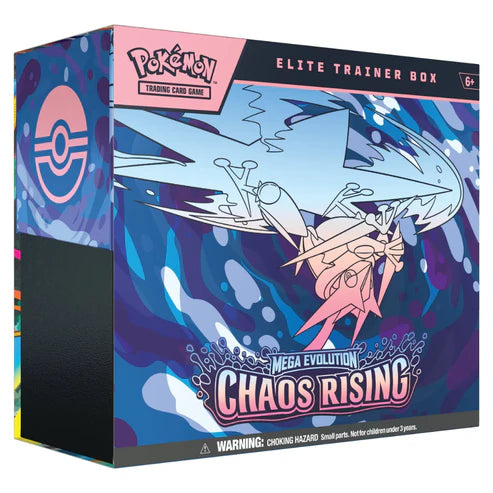 Pokémon TCG Mega Evolution Chaos Rising Elite Trainer Box