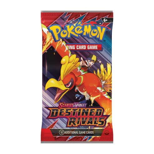 Destined Rivals Booster Pack – Pokémon Scarlet & Violet kort Ethan's Ho-oh version