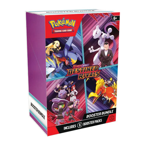 Pokémon Scarlet & Violet: Destined Rivals Booster Bundle front