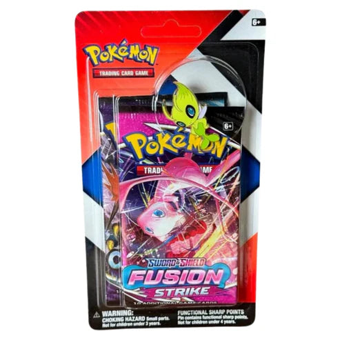 Pokémon TCG Sword & Shield Fusion Strike & Chilling Reign Celebi Pin 2-pack Blister