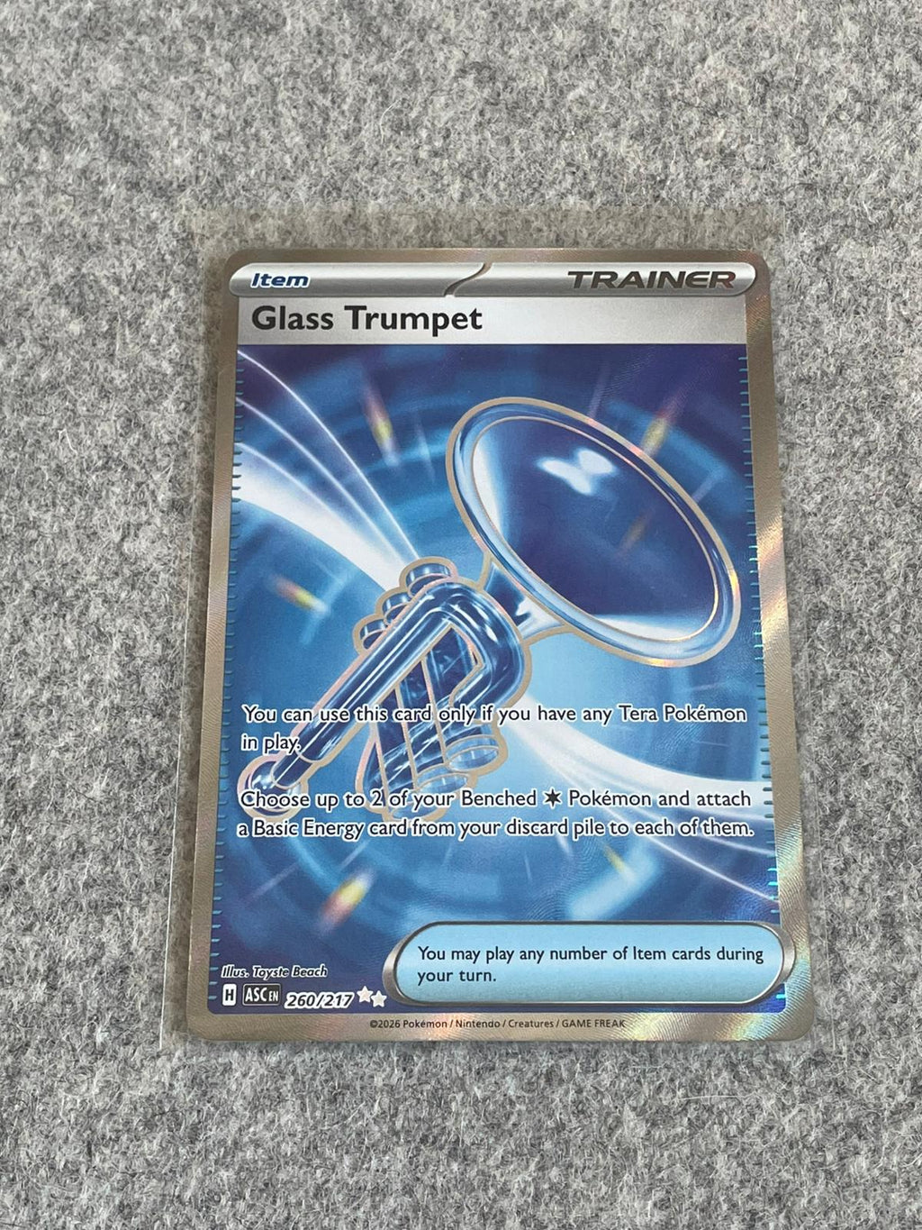 Glass Trumpet Ascended Heroes 260/217 Pokémon TCG