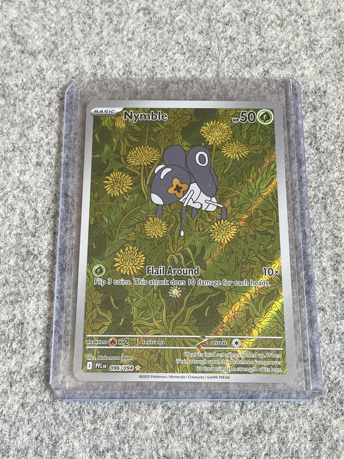 Nymble Phantasmal Flames 096/094 Pokemon TCG