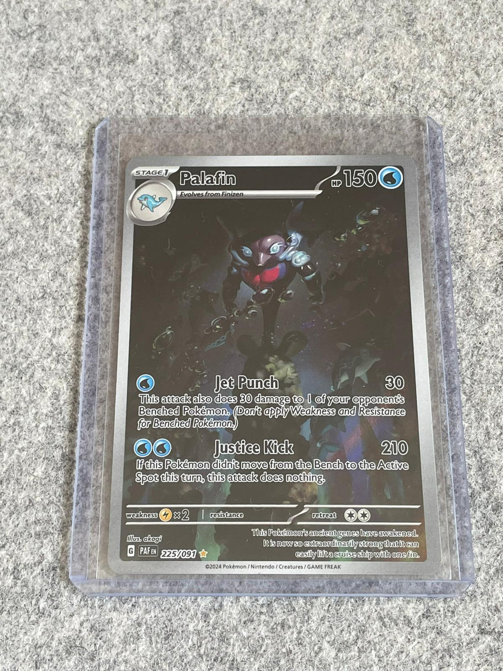 Palafin Paldean Fates 225/091 Pokémon TCG