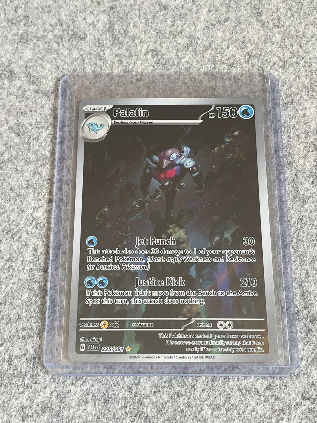 Palafin Paldean Fates 225/091 Pokémon TCG