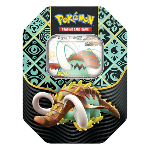 Paldean Fates Tin (Great Tusk)