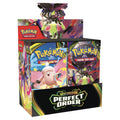 Pokémon Mega Evolution Perfect Order Booster Box – 36 booster packs med ex-kort, full art och chase-kort
