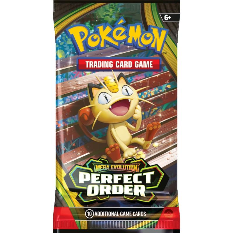 Pokémon Perfect Order Booster Pack – köp lösa packs online | Card Mountain Meowth