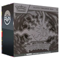 Pokémon TCG: Mega Evolution Pitch Black Elite Trainer Box – framsida av förpackning