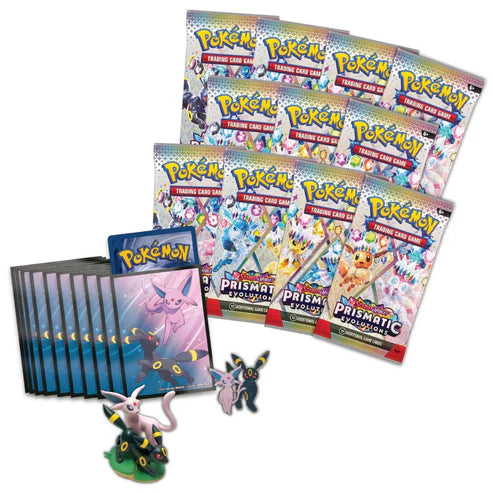 Prismatic Evolutions Figure Collection Box Pokémon TCG
