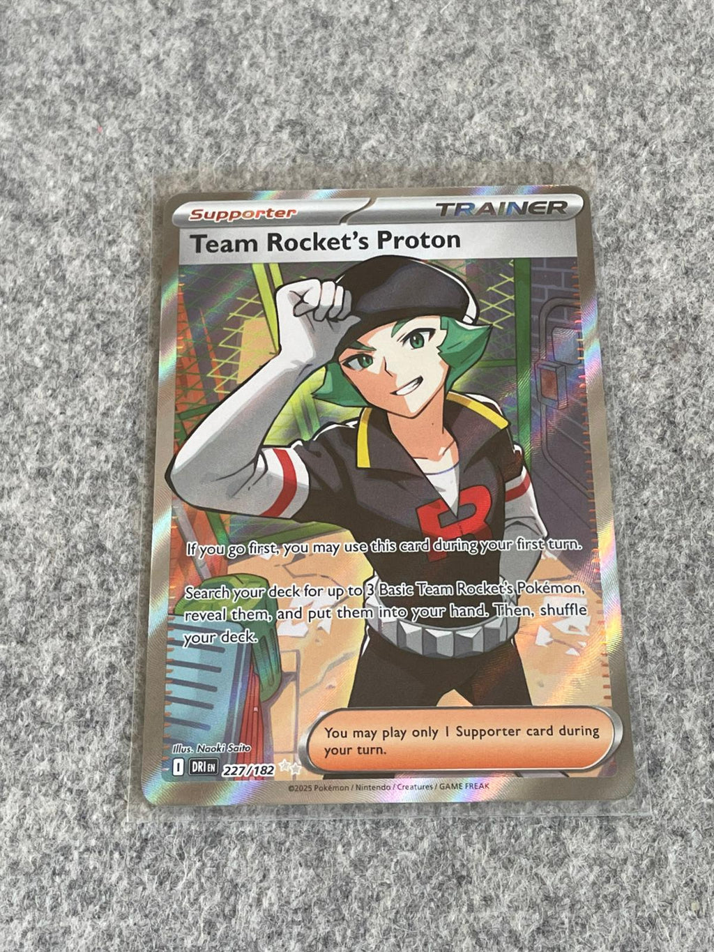 Team Rocket's Proton Destined Rivals 227/182 Pokemon TCG