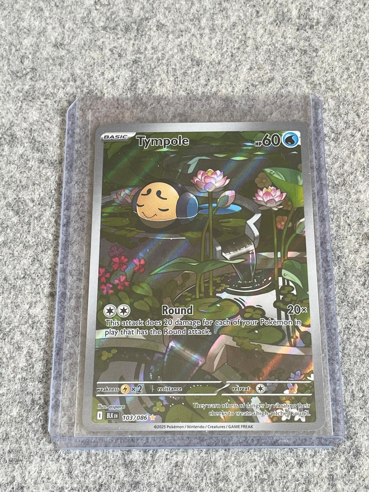 Tympole Black Bolt 103/086 Pokémon TCG