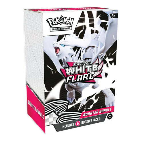 White Flare Booster Bundle – 6 Pokémon TCG booster packs